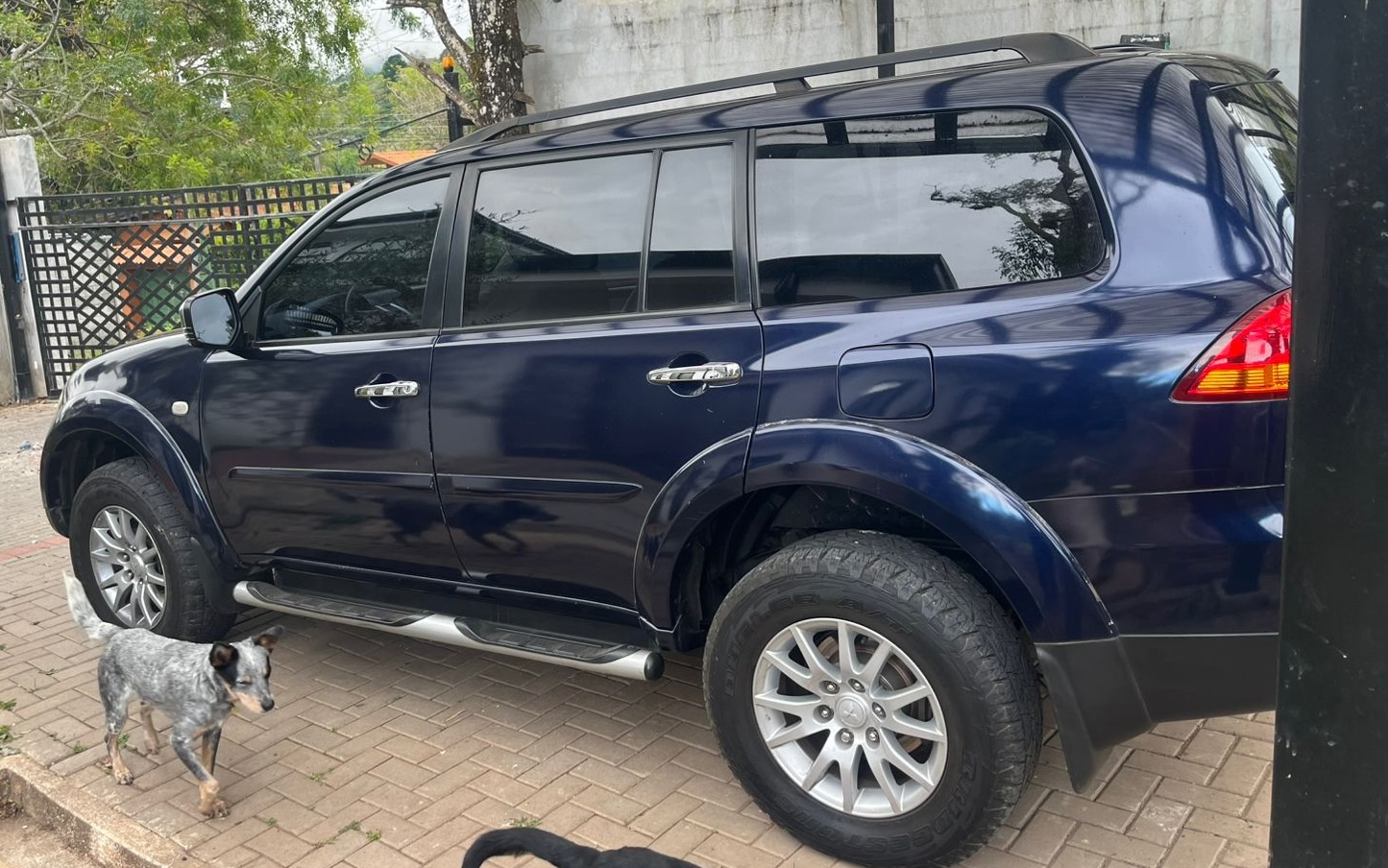 Lateral Mitsubishi Montero